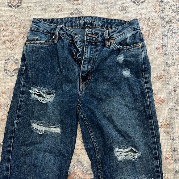 Dark wash mom jeans - Picture 5 of 10